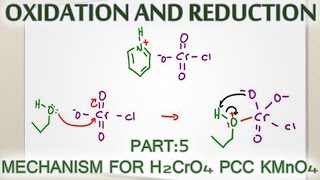 Alcohol Oxidation Mechanism with H2CrO4 PCC and KMnO4 [upl. by Layla]