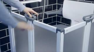 Impeys New Elevate Half Height Shower Screens [upl. by Aihsat]