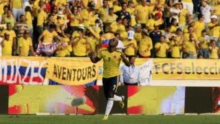 Gol de Pablo Armero  Colombia 5 Bolivia 0 22032013 [upl. by Moorefield669]