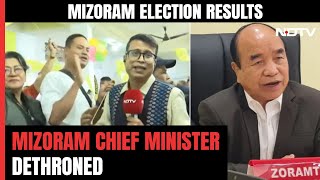 Mizoram Election Results  Mizoram CM Zoramthanga Loses Seat His Party MNF Set To Lose Elections [upl. by Fuchs853]