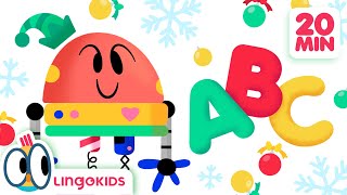 THE BEST HOLIDAY SONGS 🎄🎶 Festive Fun Songs for Kids  Lingokids [upl. by Duer]