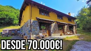 2 CASAS Y UN COMPLEJO RURAL EN VENTA  DESDE 70000€  Aller ASTURIAS [upl. by Arihppas]