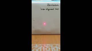 Homemade quotLaser Collimatorquot alingment setup for telescope alignment [upl. by Holmann670]