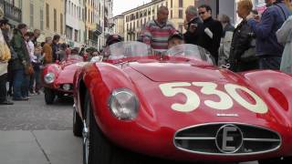 Mille Miglia 2010 Brescia May 6 1000 Miglia HD video [upl. by Kippie722]