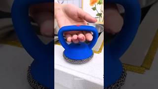 Kitchen Cleaning Brush Reusable Metal Dish Scrubber for Barbecue Grills Pots Blue kitchentools [upl. by Alissa]