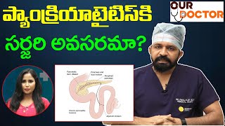 Surgery For Pancreatitis Explained in Telugu  DrVimalakar Reddy  Sunshine Hospitals  Our Doctor [upl. by Grand]