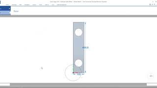 Tips  Utbredning av cylindrisk plåt med bearbetning i Solid Edge [upl. by Appleby]