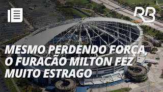 Furacão Milton deixa mortos e causa estragos na Flórida  O Pulo do Gato [upl. by Beore]