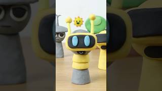 Sprunki Garnold and Clukr made Fun Bot from Sprunki 💛🤍 [upl. by Deonne]