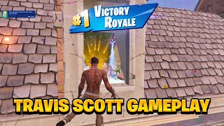 Fortnite Travis Scott Gameplay Victory Royale Chapter 5 Season 4 [upl. by Armelda591]