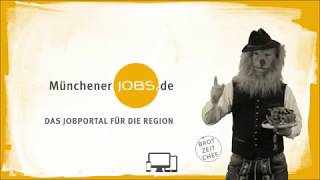 MünchenerJOBSde  Das Jobportal für deine Region [upl. by Julia225]