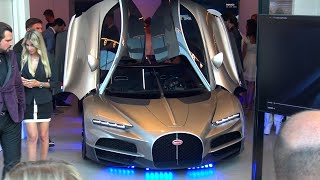 First BUGATTI TOURBILLON is Exhibited in Monaco to its Future Buyers The 1800hp Bugatti Unveiled [upl. by Iggam]