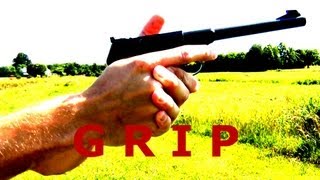 PRECISION PISTOL SHOOTING TIPS 2 THE GRIP [upl. by Chita]