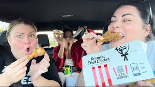 KFC Mukbang  With Chelcie and Paige [upl. by Mendoza101]