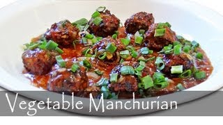 Vegetable Manchurian  Appetizer [upl. by Sergent]