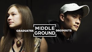 Dropouts And Graduates Is College Worth It  Middle Ground [upl. by Htaras]