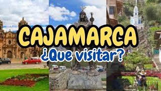 10 LUGARES TURÍSTICOS para visitar en CAJAMARCA🇵🇪 [upl. by Arocahs]