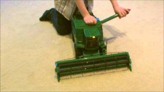 Bruder John Deere Combine Harvester T670i [upl. by Salamone]