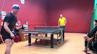 Neil Myatt vs Roy Alty Short pips both sides Bolton Div 1 League Match 20324 [upl. by Edda]