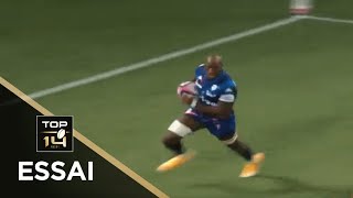 TOP 14  Essai de Sekou MACALOU SFP  Paris  La Rochelle  J9  Saison 20202021 [upl. by Emmaline]