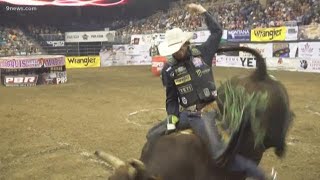 Bull rider dies after being injured during event at National Western Stock Show [upl. by Stahl]