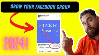 Facebook Ads To Promote Group 2024  Create Facebook Ads to Promote A Group quotJoin Groupquot Button [upl. by Aisylla901]