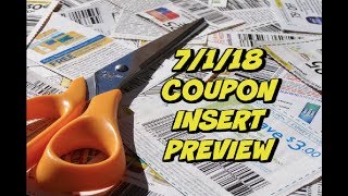 7118 COUPON INSERT PREVIEW amp NEW PRINTABLE COUPONS [upl. by Oirelav]