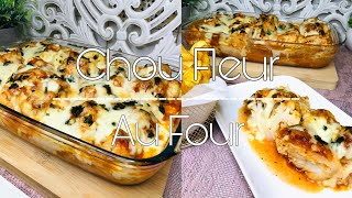 ✨Chou Fleur au Four Gratin de Chou Fleur Recette Originale Facile et Rapide قرنبيط في الفرن [upl. by Winters]