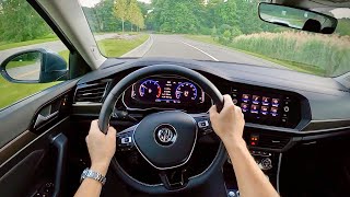 2021 Volkswagen Jetta SEL Premium  POV Review [upl. by Dickson7]