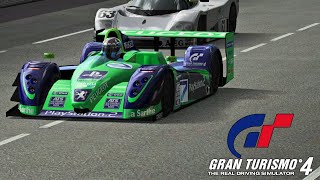 Gran Turismo 4  Pescarolo Courage C60 Race Car 03  4K 60FPS [upl. by Lled]