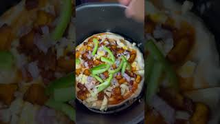 Pizza  How to make pizza  pizza shorts  Homemade Pizza  Air fryer Pizza shorts pizzashorts [upl. by Nomi66]