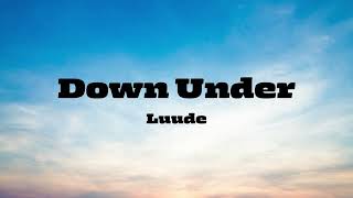 Luude  Down Under feat Colin Hay Majestic Remix 🎵  Short Version [upl. by Kistner]