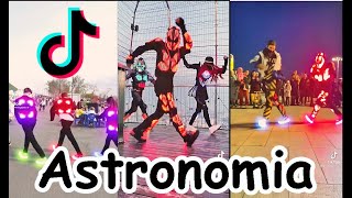 Astronomia  TikTok Dance Compilation  2021 [upl. by Shumway]