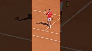 Djokovic celebrates Nadal victory at Roland Garros parisolympics paris2024 [upl. by Kolk]