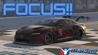 iRacing GT3 at Sebring  Moza R3  Mustang [upl. by Hurwitz366]