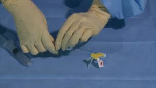 LifeGuard Safety Huber Needle Tutorial AccessingDeaccessing an ImplantablePort [upl. by Oedama]