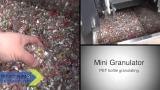 Mini GranulatorSmall Sized Plastic Granulator  PROSINO [upl. by Yerag597]