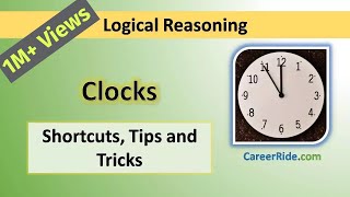 Clocks  Tricks amp Shortcuts for Placement tests Job Interviews amp Exams [upl. by Lydnek]