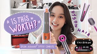 IS DYSON WORTH  RM2xxx 所有的头发造型只需要用它   Giveaway 💜  MSKUAN [upl. by Civ]