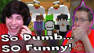 Minecraft But If You Laugh You Lose FINALE REACTION Spicy Minecraft Memes Inside [upl. by Onid522]