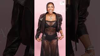 Tayshia Adams At Victoria’s Secret Celebrate The Tour 23 TayshiaAdams NYFW CelebrityNews [upl. by Malinde]