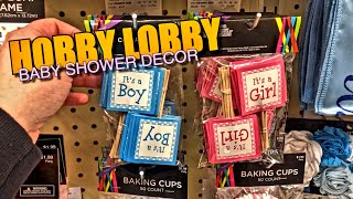 Baby Shower Decorations • HOBBY LOBBY [upl. by Calabrese]