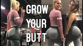 GROW YOUR BUTT  Two Complete Glute Focused Workouts [upl. by Edea23]