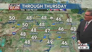 KFYR First News at Six Weather 110624 [upl. by Lot]