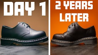 Honest Review Dr Martens 1461 After 2 Years [upl. by Cirilla514]