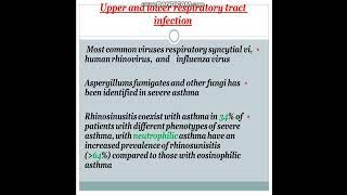 BRONCHIALASTHMANEUTROPHILICASTHMA [upl. by Sharyl]