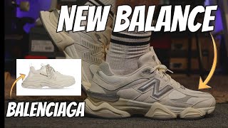 New Balance 9060 A cheaper Balenciaga Triple S alternative [upl. by Ynabla11]