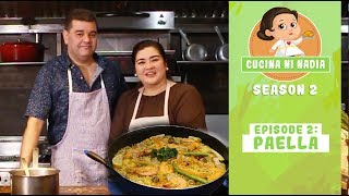 Paella Recipe How to cook Paella by Cucina ni Nadia [upl. by Butterfield]