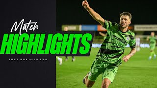 Match Highlights  Forest Green 30 AFC Fylde [upl. by Muire]