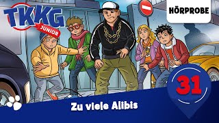 TKKG Junior  Folge 31 Zu viele Alibis  Hörprobe zum Hörspiel [upl. by Elyrpa]